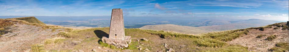 Trig Point in Wales